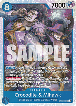 Crocodile & Mihawk (ST25-003)