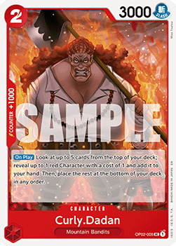 Curly.Dadan (OP02-005)