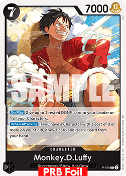 Monkey.D.Luffy (P-075)