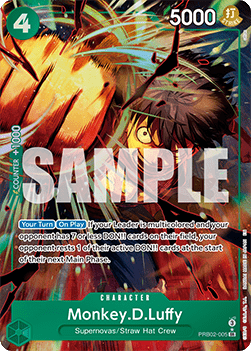 Monkey.D.Luffy (PRB02-005)
