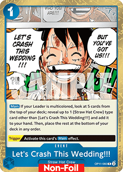 Let's Crash This Wedding!!! (OP11-060)