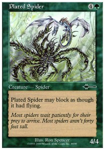 Plated Spider