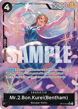 Mr.2.Bon.Kurei(Bentham) (OP14-091)