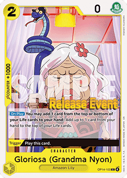 Gloriosa (Grandma Nyon) (OP14-103)