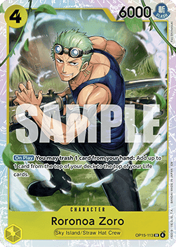 Roronoa Zoro (OP15-113)