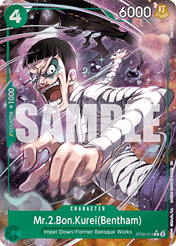 Mr.2.Bon.Kurei(Bentham) (ST30-013)