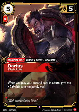 Darius, Trifarian