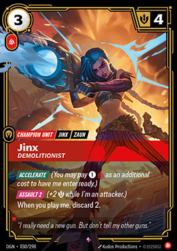 Jinx, Demolitionist