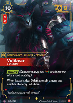 Volibear, Furious