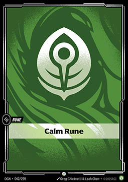 Calm Rune