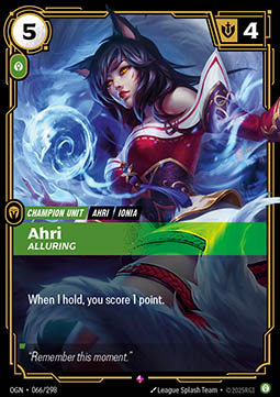 Ahri, Alluring