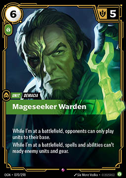 Mageseeker Warden