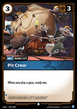 Pit Crew