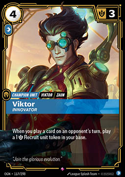 Viktor, Innovator