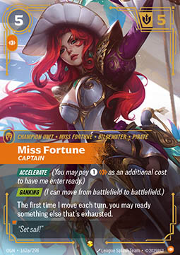 Miss Fortune, Captain
