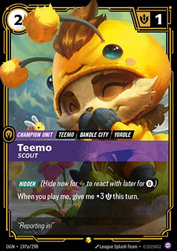 Teemo, Scout