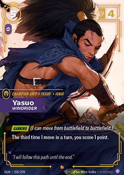 Yasuo, Windrider