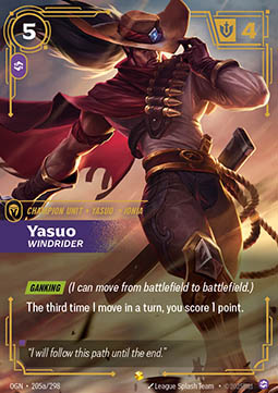 Yasuo, Windrider