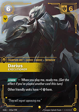Darius, Executioner