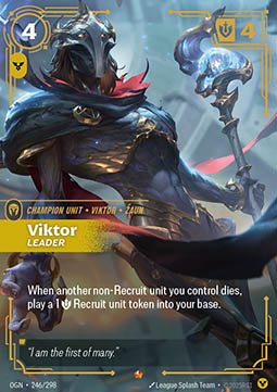 Viktor, Leader