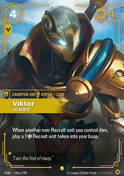 Viktor, Leader