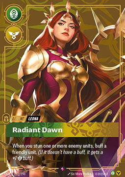 Leona, Radiant Dawn