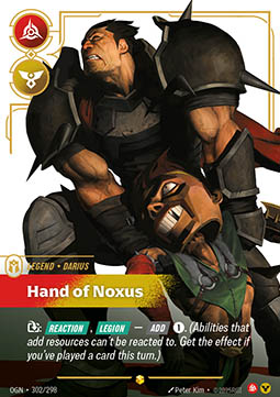 Darius, Hand of Noxus