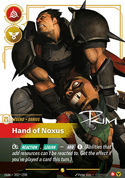 Darius, Hand of Noxus