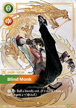 Lee Sin, Blind Monk
