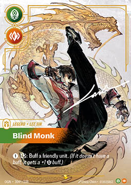Lee Sin, Blind Monk