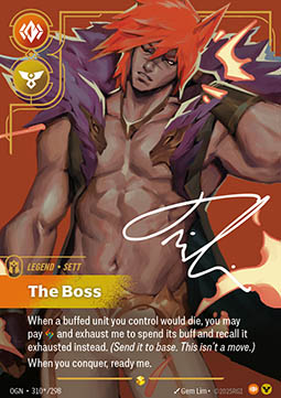 Sett, The Boss