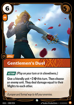 Gentlemen's Duel