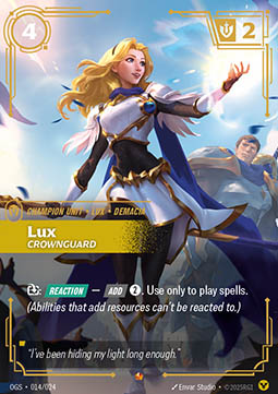 Lux, Crownguard