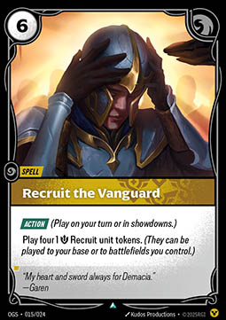 Recruit the Vanguard
