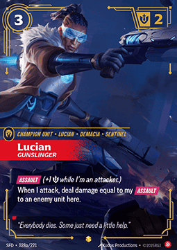 Lucian, Gunslinger