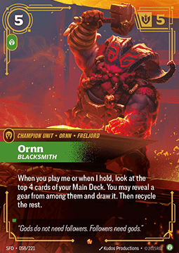 Ornn, Blacksmith