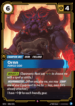 Ornn, Forge God
