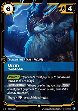 Ornn, Forge God