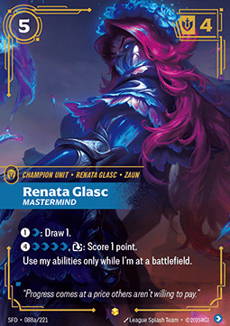 Renata Glasc, Mastermind