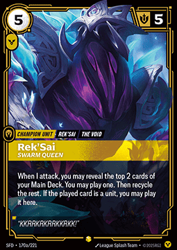 Rek'Sai, Swarm Queen