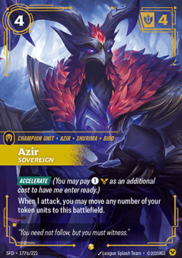 Azir, Sovereign