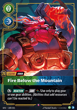 Ornn, Fire Below the Mountain