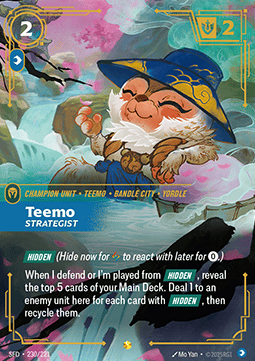 Teemo, Strategist