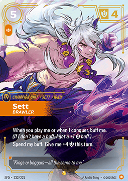 Sett, Brawler