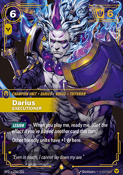 Darius, Executioner