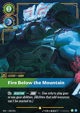 Ornn, Fire Below the Mountain