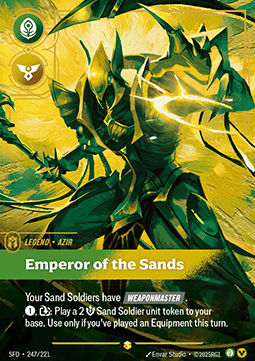 Azir, Emperor of the Sands
