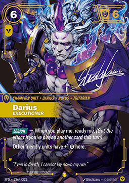 Darius, Executioner
