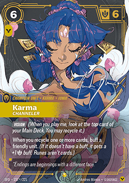 Karma, Channeler