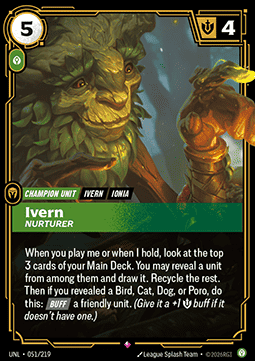Ivern, Nurturer